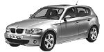BMW E87 B1F08 Fault Code